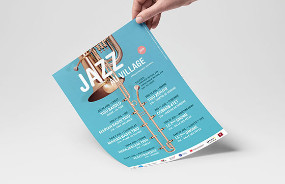 Affiche Jazz au village 2016