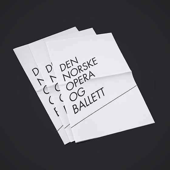 Livret événementiel Opéra et Ballet d’Oslo